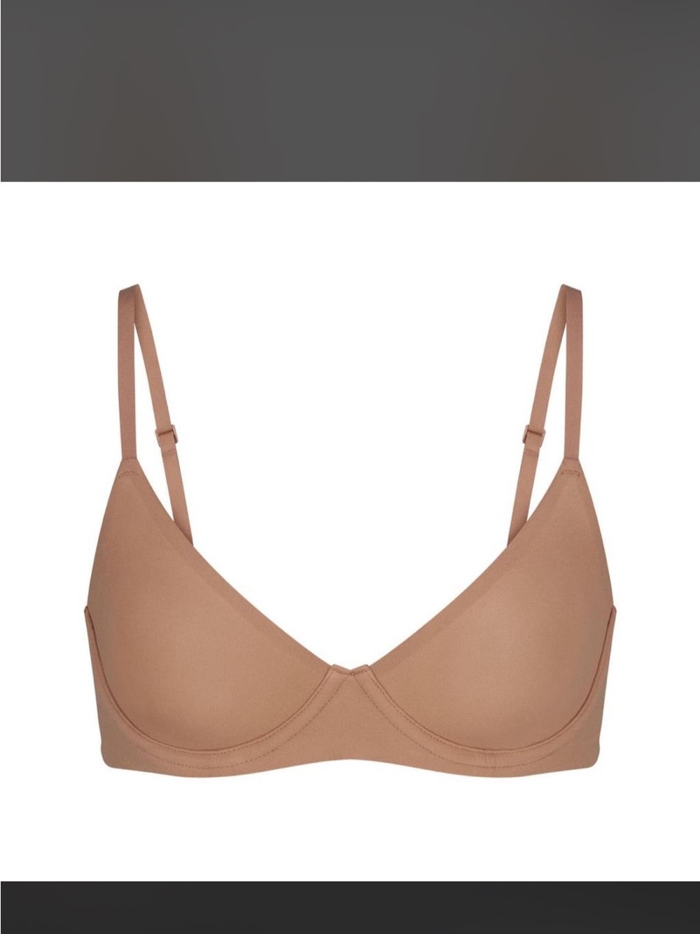 Skims Wireless Nude T-Shirt Bra - Seamless Comfort